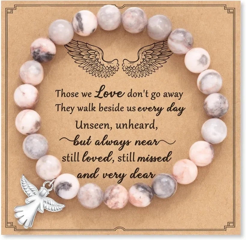 Gemstone Memory Bracelet