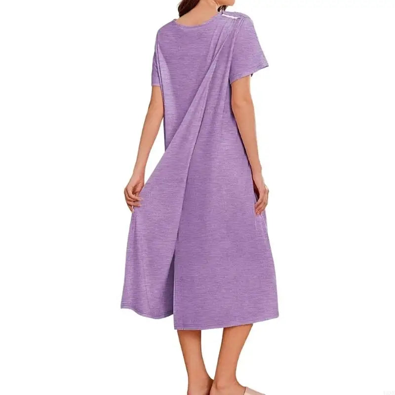 Adaptive Open-Back Comfort Robe