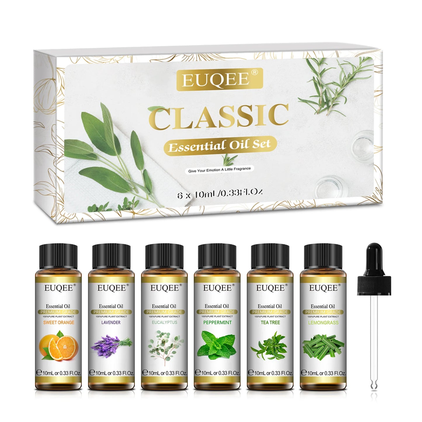 Lavender & Chamomile Essential Oil Set (6-pack)