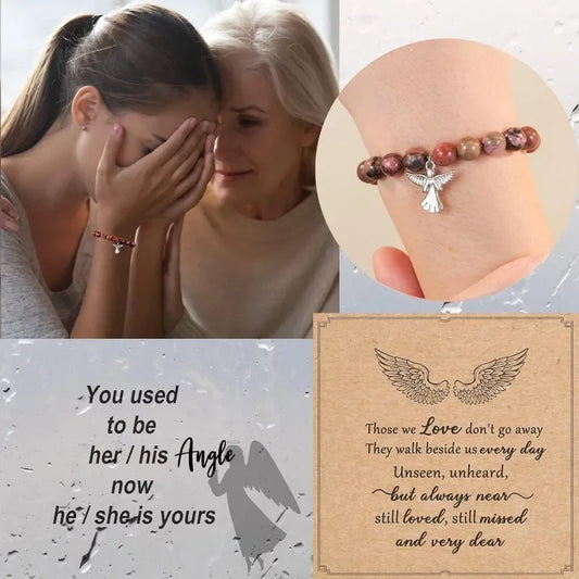 Gemstone Memory Bracelet