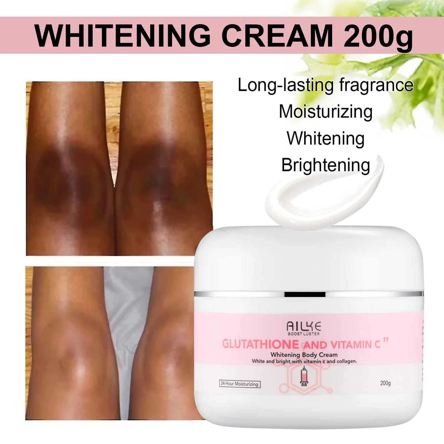 AILKE Vitamin C & Glutathione Brightening Body Care Set