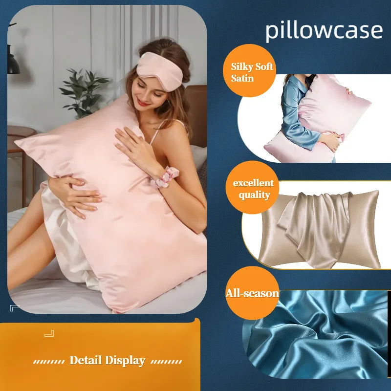 Satin Pillowcase Set — Sensitive Scalp (Set of 2)