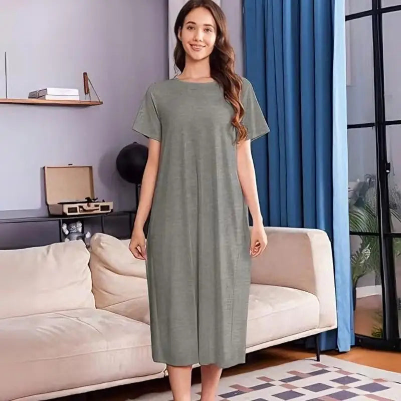 Adaptive Open-Back Comfort Robe
