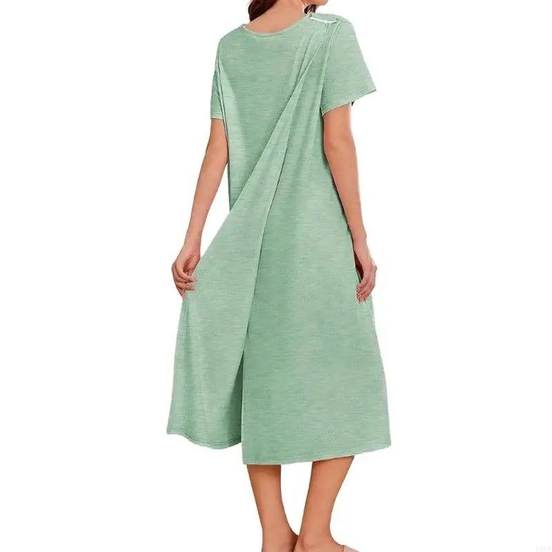 Adaptive Open-Back Comfort Robe