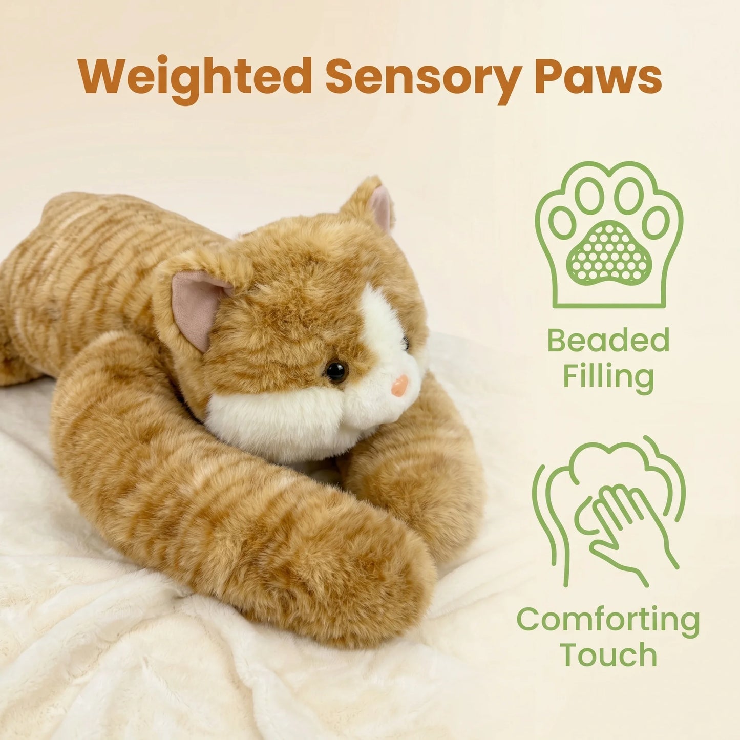 Warmies Weighted Lavender Comfort Bear