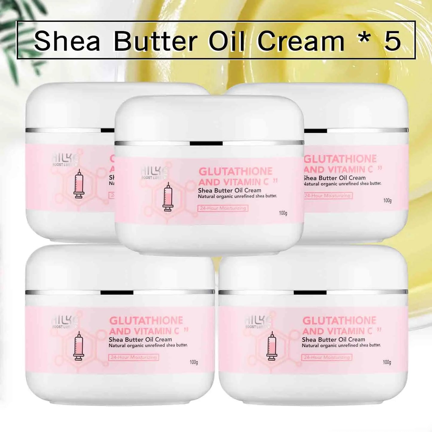 AILKE Vitamin C & Glutathione Brightening Body Care Set