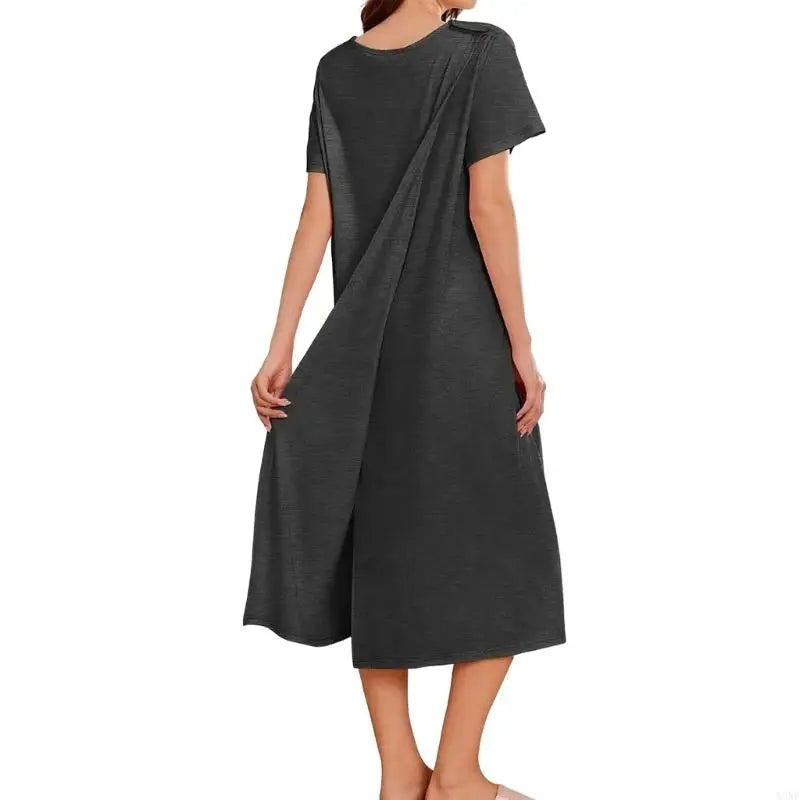 Adaptive Open-Back Comfort Robe