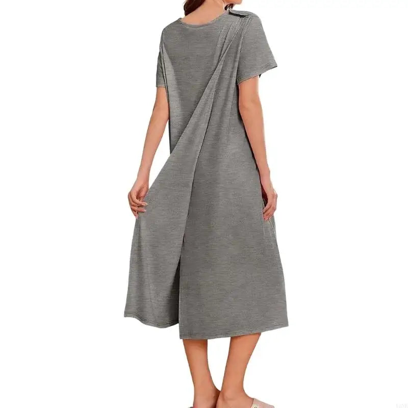 Adaptive Open-Back Comfort Robe