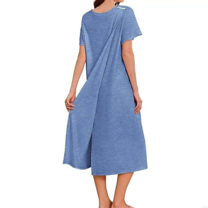 Adaptive Open-Back Comfort Robe