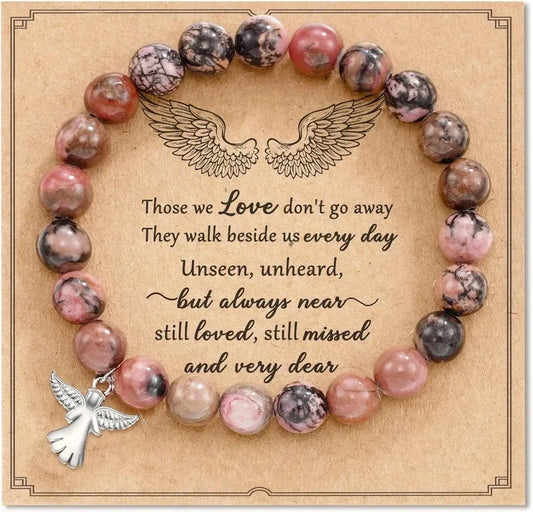 Gemstone Memory Bracelet