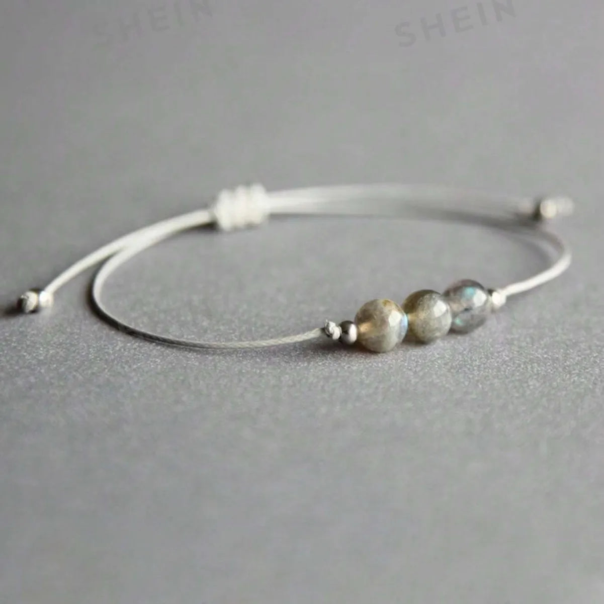 Gemstone Memory Bracelet — Rose Quartz & Rhodochrosite