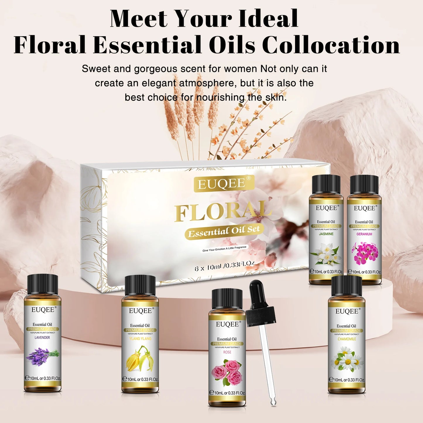 Lavender & Chamomile Essential Oil Set (6-pack)