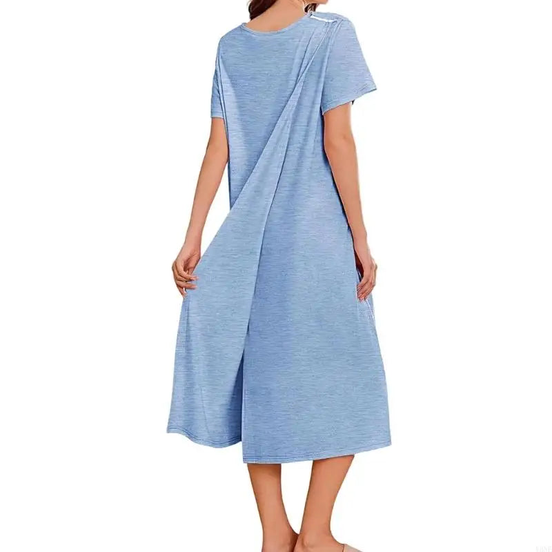 Adaptive Open-Back Comfort Robe