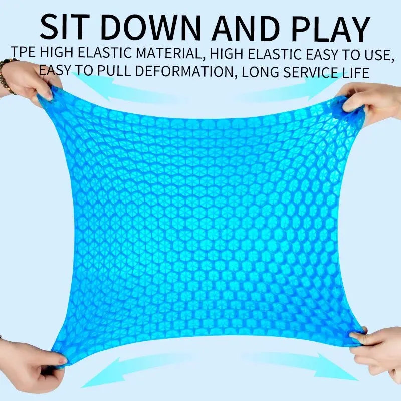 Gel-Filled Pressure Relief Seat Cushion
