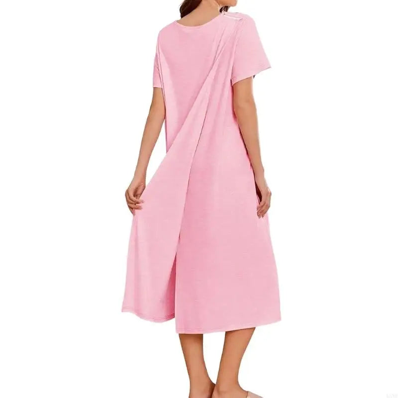 Adaptive Open-Back Comfort Robe