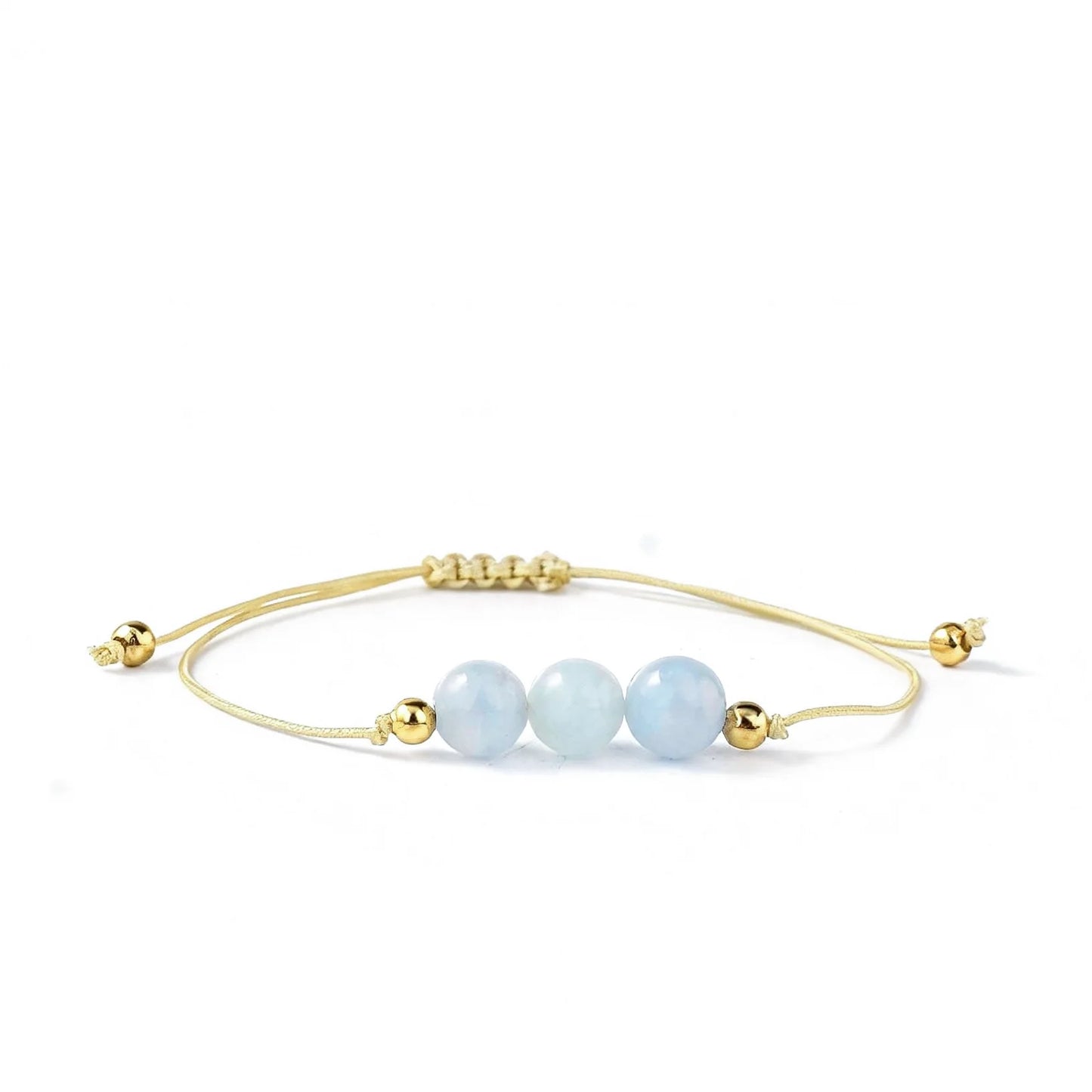 Gemstone Memory Bracelet — Rose Quartz & Rhodochrosite
