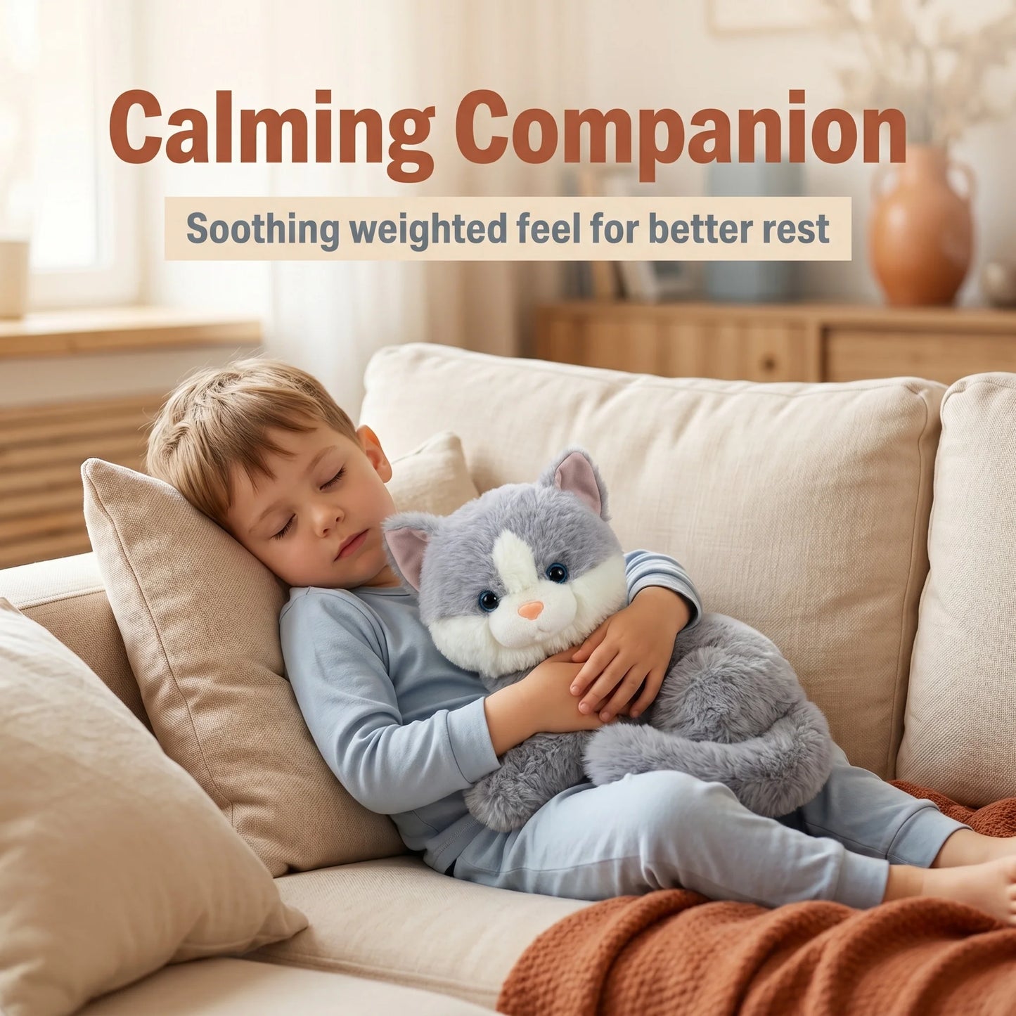Warmies Weighted Lavender Comfort Bear